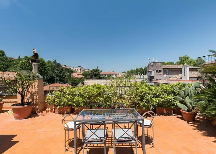 Trastevere Charming Penthouse Apartamento